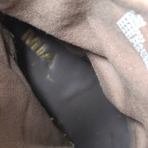 Mia Women's Brown Faux Leather Jeri Harness Boots Size 8.5 - Picture 11 of 16